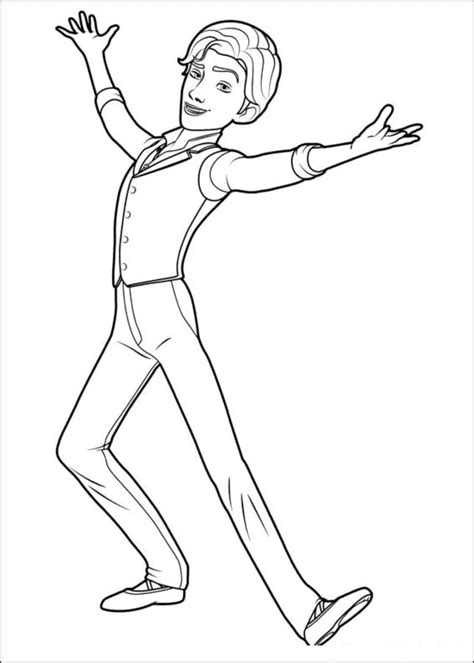 coloring pages ballerina printable  kids adults