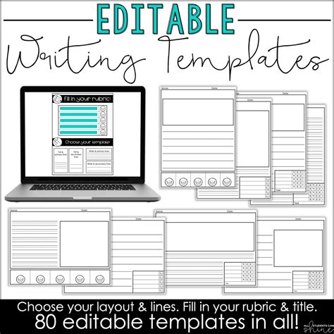 editable writing prompts  students  shine