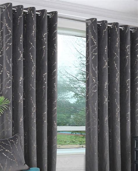 emily grey thermal eyelet curtains from net curtains direct