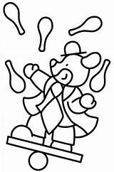 Jongleur Juggler Juggle Clown Coloriageetdessins sketch template