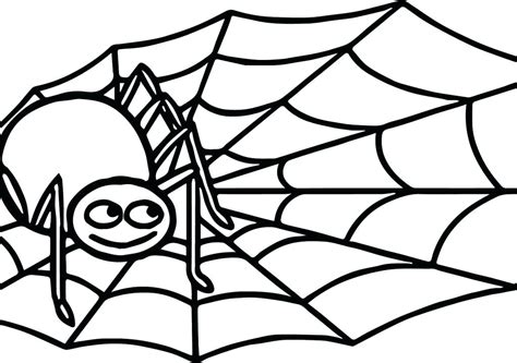 halloween spider coloring pages  getcoloringscom