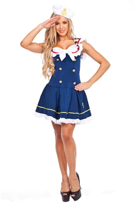 Navy Sailor Pin Up Uniform Costume