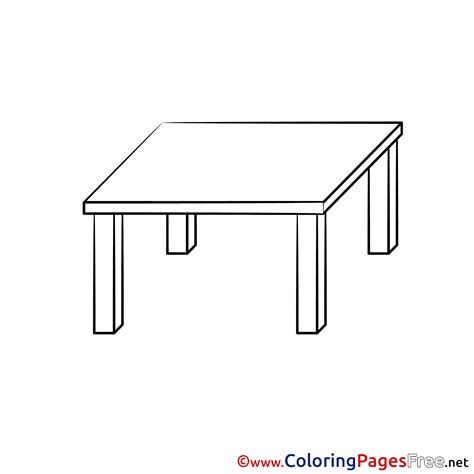 table coloring pages