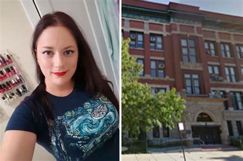 brunette teacher accused of having sex with two pupils on same day