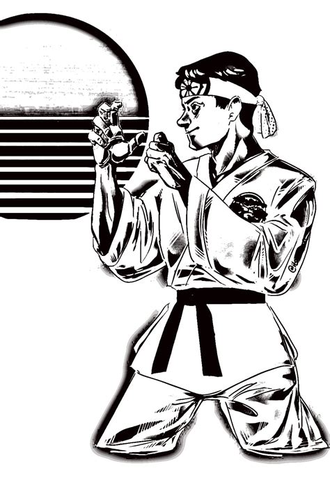 cobra kai coloring pages printable coloring pages  day
