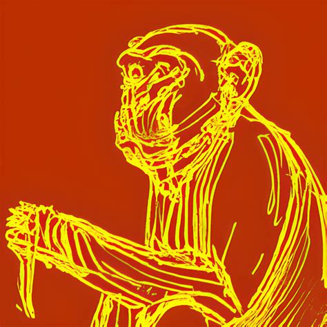 monkey art graphic creative fabrica