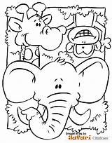 Zoo Coloring Pages Baby Animal Animals Getcolorings Cute sketch template