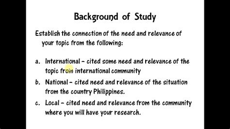 background   study research meaning   myweb