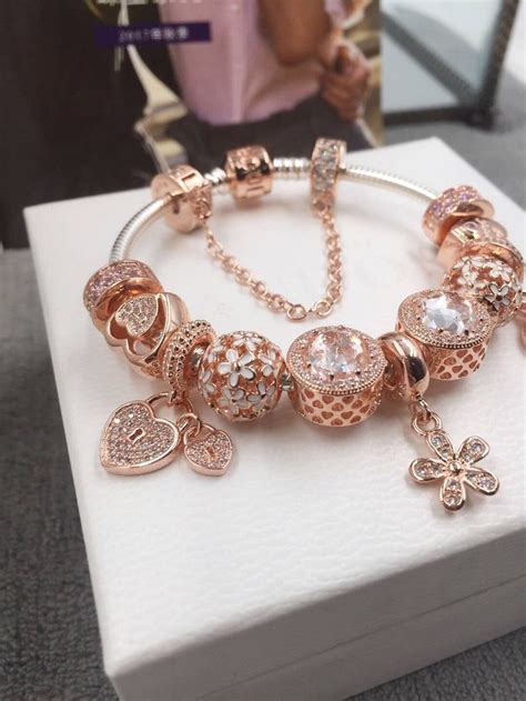 pandora rose gold charm bracelet pandora rose gold bracelet pandora