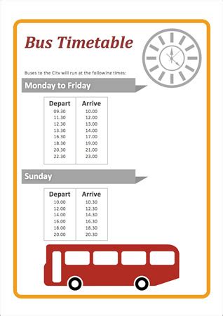 early learning resources bus timetable early years role play