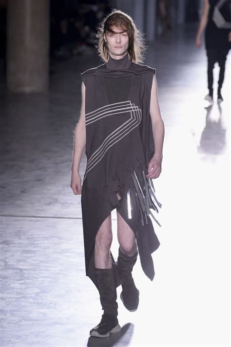 rick owens sends peek a boo penises out on the runway the fader
