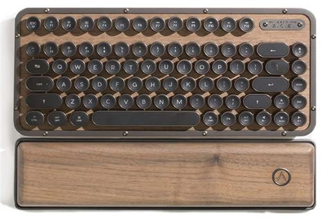 typewriter style wireless keyboards  give  workspace  retro