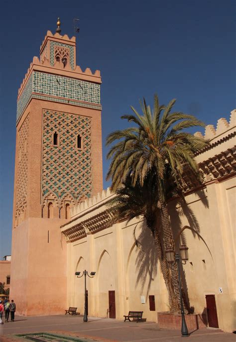kasbah mosque marrakech morocco world  hikes