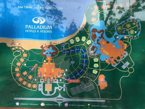 Map Of All Hotels Picture Of Grand Palladium Kantenah Resort And Spa