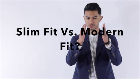 slim fit modern fit tailored fit youtube