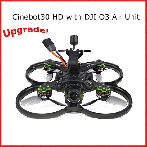 geprc upgraded cinebot hd  fpv drone   air unit vtxcamera  pnp frsky  xsr tbs