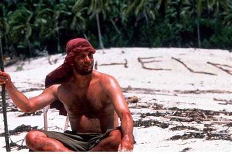 Cast Away 2000 Directed By Robert Zemeckisshown Tom Hanks 30a