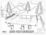 Skatepark Ramp Designers sketch template