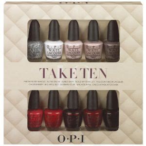 opi  ten mini kit  products opi nails opi nail polish nail polish