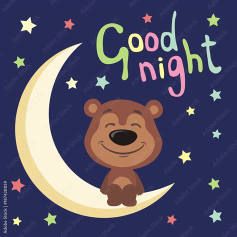 good night bear pictures