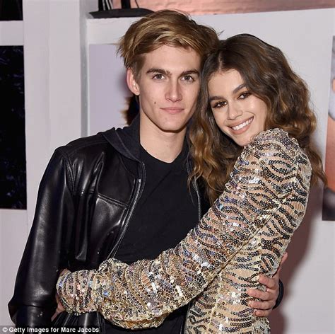 cindy crawford rande gerber upstaged by kaia and presley daily mail online