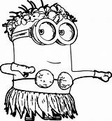 Coloring Pages Minion Easy Printable Print Color Getcolorings sketch template
