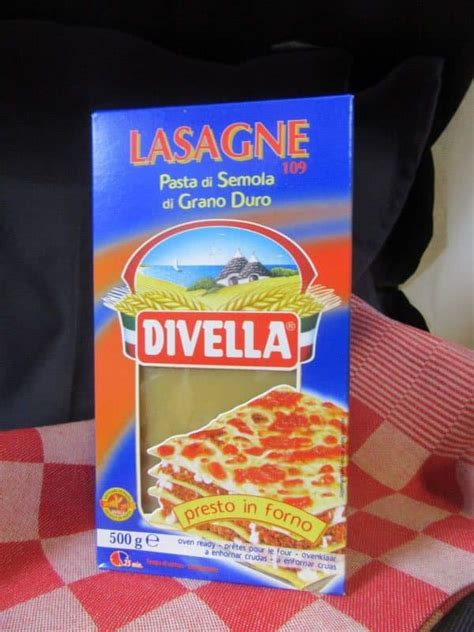 divella oven ready lasagne noodles  european pantry
