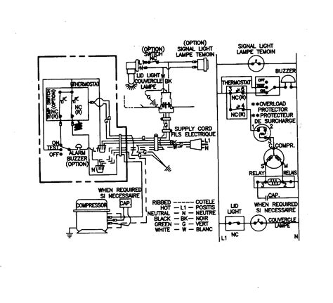 hisense fridge wiring diagram