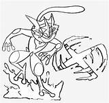 Greninja Pokemon Coloring Ash Pages Talonflame Printable Drawings Line Kids Pngkey Transparent Ketchum Template Related Go Please Popular sketch template