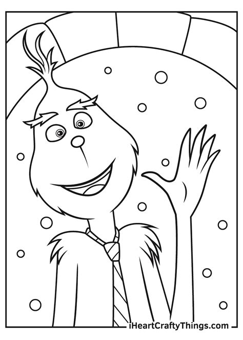 grinch coloring pages updated
