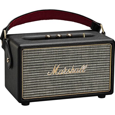marshall kilburn portable bluetooth speaker black  bh