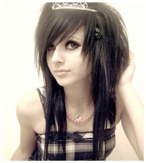 pretty emo hairstyles for girls hairstyles 2017 hair colors and haircuts