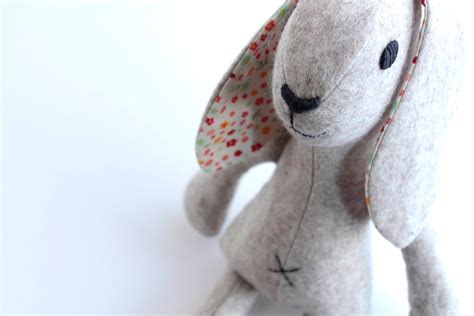 rabbit sewing pattern   instant  bunny rabbit
