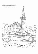 Moschea Disegno sketch template