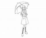 Nana Komatsu Rain Coloring Pages sketch template