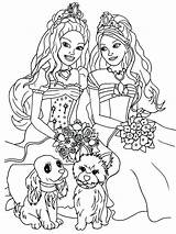 Barbie Coloring Pages Wedding Ken Color Getcolorings Printable sketch template