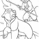 Coloring Hunter Clovis Mammoth Brother Bear Big sketch template