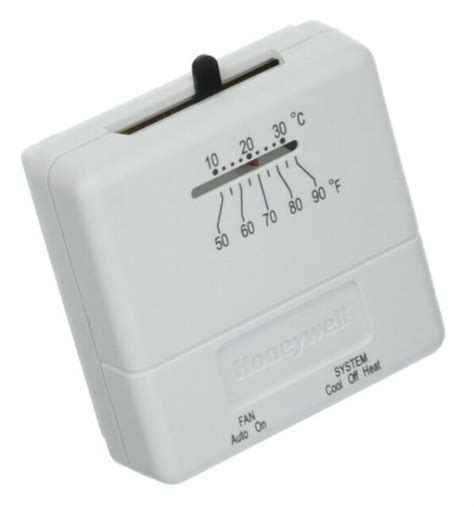 honeywell cta heat  cool  programmable thermostat  sale  ebay