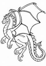 Dragones sketch template