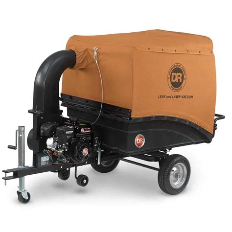 dr leaf  lawn vacuum premier  tow  snappys outdoor equipment