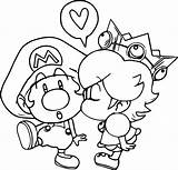 Mario Coloring Coloriage Pikmin Daisy Pages Luigi Dessin Et Baby Colorier Super Colouring Print Winged Cheval Choose Board sketch template