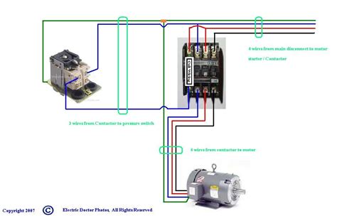 phase air compressor pressure switch wiring diagram wiring diagram