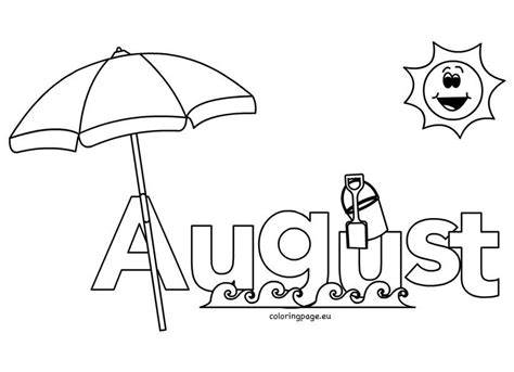pin  pammy  months summer coloring pages coloring pages