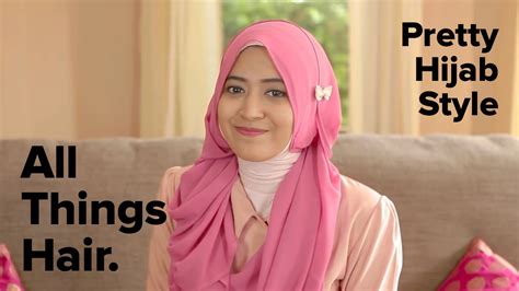 tutorial gaya hijab cantik by natasha farani youtube