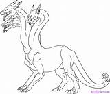 Mythical Creatures Coloring Pages Greek Creature Drawing Drawings Mythological Mythology Hydra Mystical Magical Draw Color Printable Print Colouring Animal Kids sketch template
