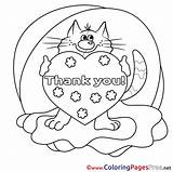 Coloring Thank Pages Kids Cat Heart Freedom Marvellous Color Getcolorings Please Printable Getdrawings Template Vibrant Idea sketch template