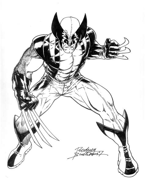 printable wolverine coloring pages  kids