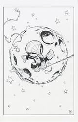 Skottie Young Spider Man Superior Spiderman Original Variant Baby Skottieyoung Marvel Artwork Issue Arted 15th Mar Web Tumblr Source sketch template