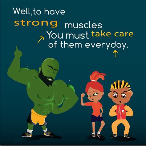 childrens book kids learn    strong  amazing muscle