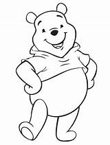 Pooh Winnie Coloring Pages Disney Characters Para Cartoon Fullcoloring Bear Easy Poo Colorear Drawings Dibujos Character Drawing Kids Unique Tiernos sketch template